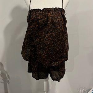 NWT Leopard print PJs